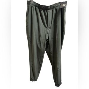 🖤🩶NWT DSG women's olive green jogger pants size XL. Zip pockets!